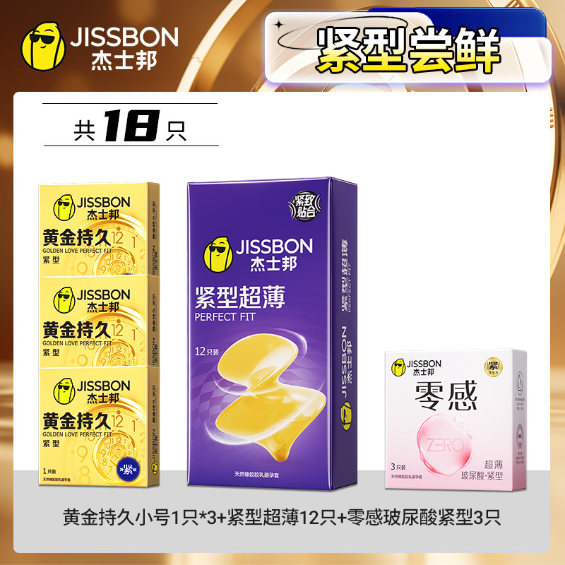 Jissbon Gold Kondome, enge Passform detail 3