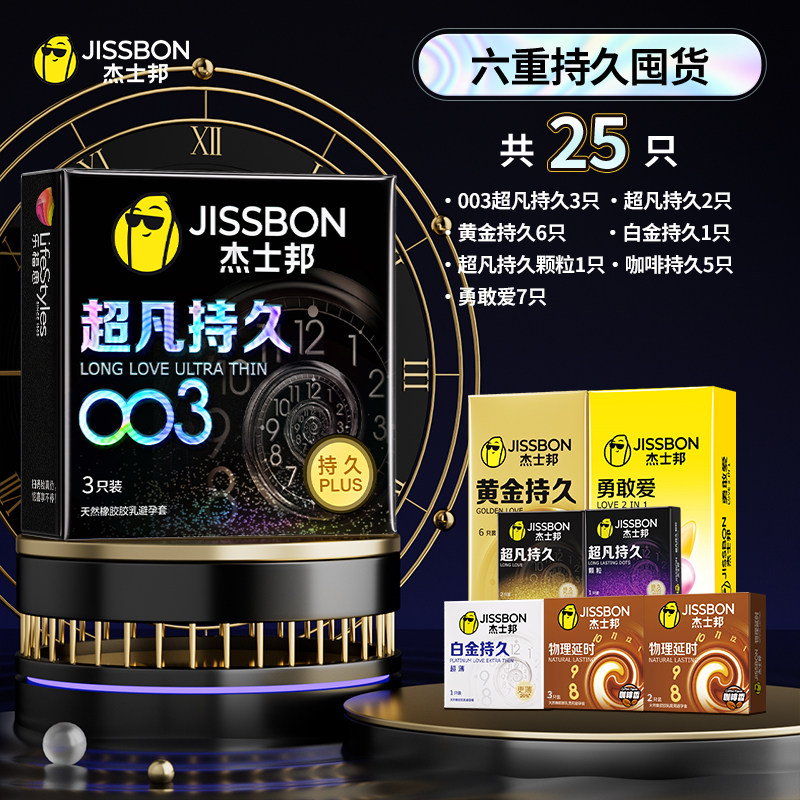 Jissbon 003 Endurance Ultra-Thin Condoms detail 7