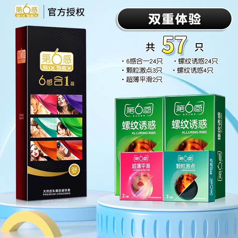 Sixth Sense Ultra-Thin Condom Assortment detail 6