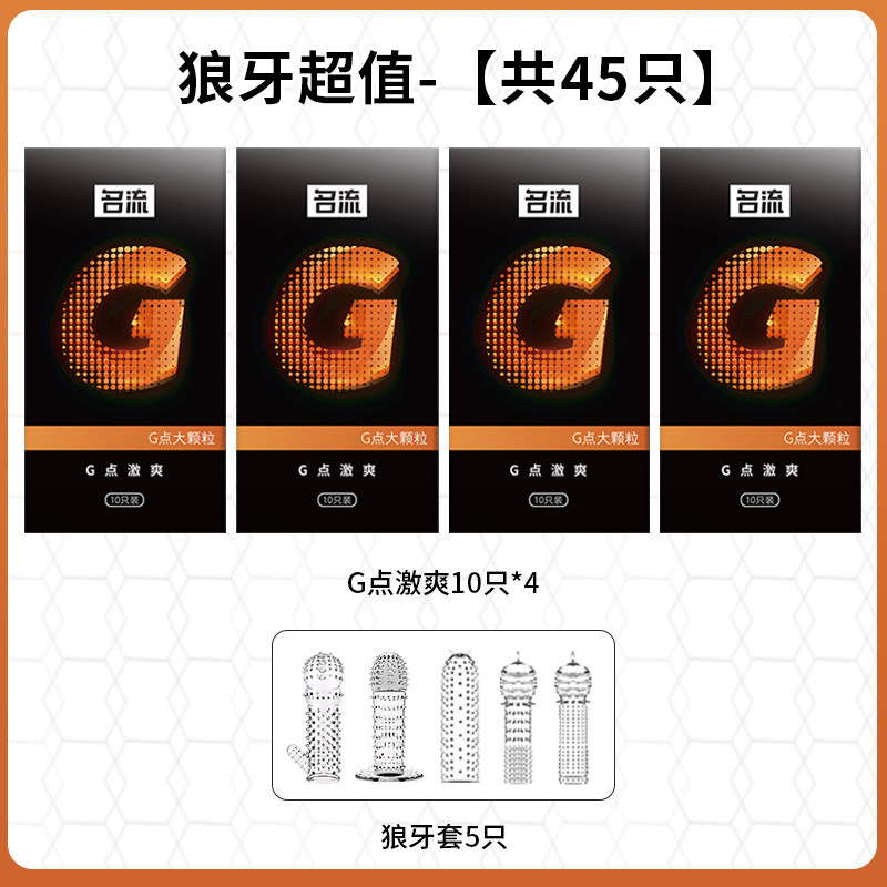 名流G点激爽大颗粒避孕套 detail 6