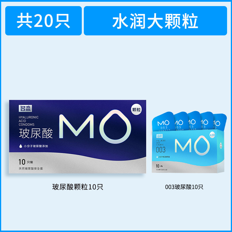 Manflow MO Hyaluronic Acid Granular Condoms detail 7