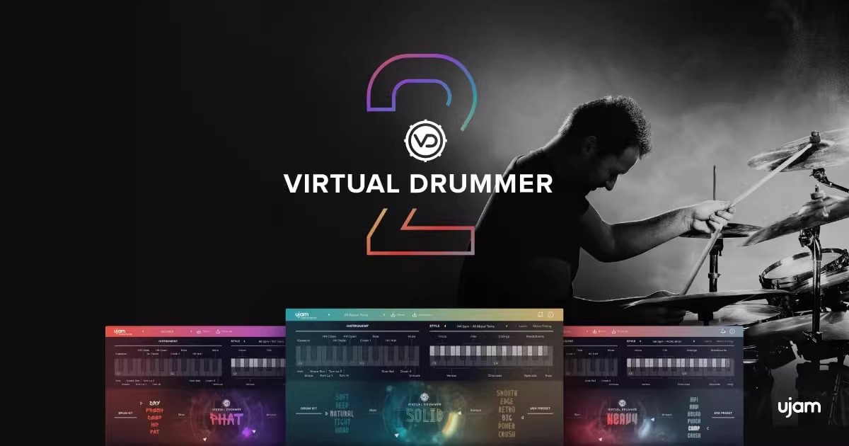 自动虚拟鼓手音源 UJAM Virtual Drummer 2 合集loop音色 WIN+MAC - 图3