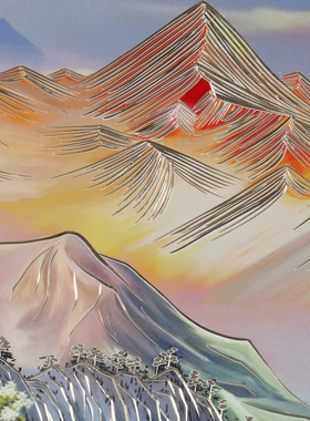 金山聚宝盆现代新中式装饰画