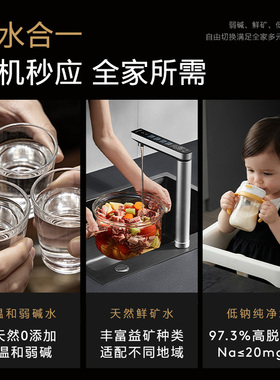 COLMO新象厨下净水器X2弱碱净水