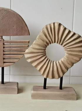 泰流行木招财新中式样板间手工