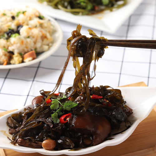 鲜8食品有机头水紫菜南北干货炖汤炒菜烘焙紫菜60g - 图2