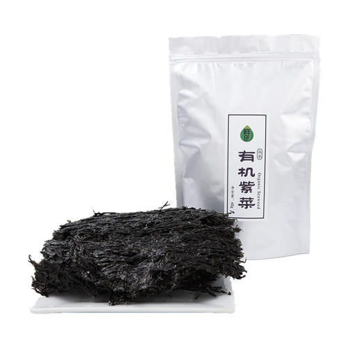鲜8食品有机头水紫菜南北干货炖汤炒菜烘焙紫菜60g - 图3
