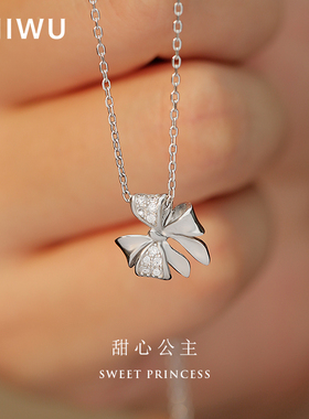 SHIWU饰悟纯银项链女轻奢高级