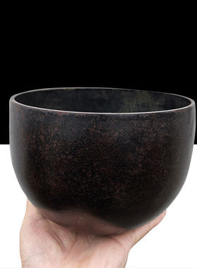 黄铜仿古铜磬音质清脆持久黑磬铜钵