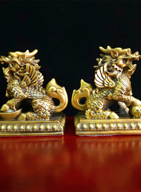 黄铜貔貅家居摆件经商门店办公室