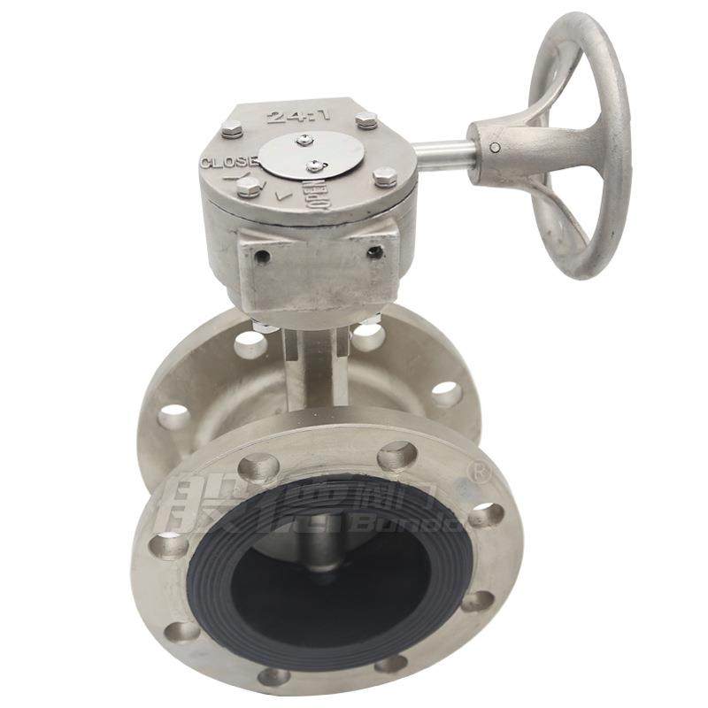 涡轮法兰蝶阀软密封不锈钢蝶阀304材质D341X-16P双向密封阀门厂家,淘宝优惠券,粉丝福利购,淘宝优惠卷