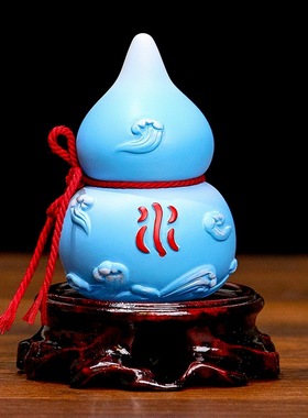 金木水火土五行葫芦摆件家居桌面创意国潮古风办公室小摆设装饰品