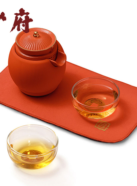 来自宫里的礼物一壶二杯旅行茶具