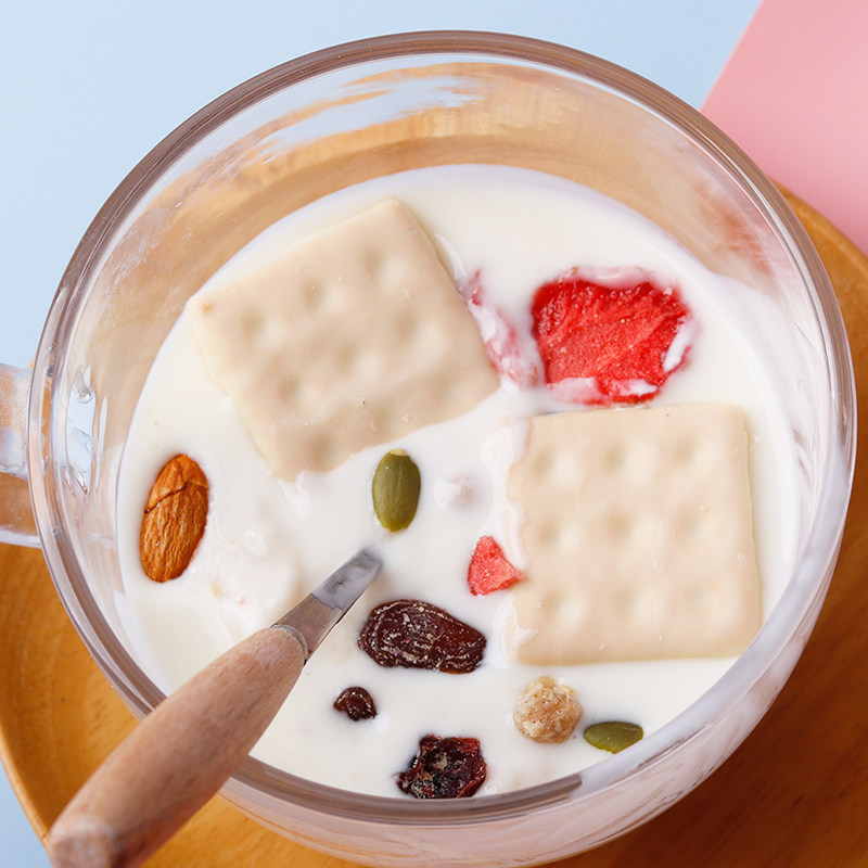 不多言蔓越莓味芒果味压缩酸奶饼干 不多言压缩饼干