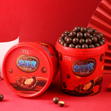 【不多言】黑巧克力豆夹心麦丽素168g*2桶 券后19.8元包邮