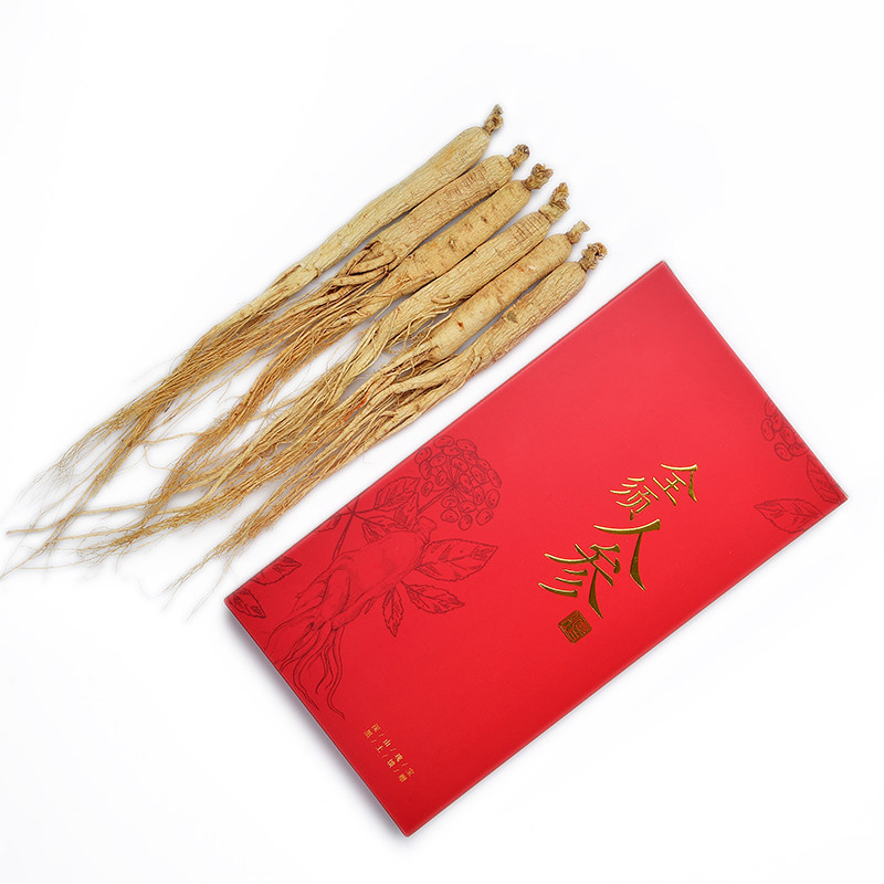 东北整枝长白山片泡酒片礼盒野山参 遇萃堂人参/园参及其制品