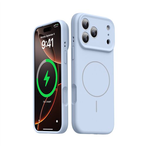 纯色液态硅胶细圈磁吸适用iPhone18ProMax防摔软17全包16手包15 - 图3