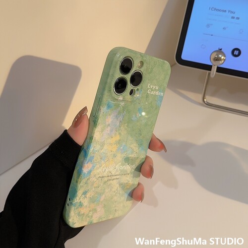 菲林壳适用iPhone17ProMax油画苹果16手机壳高级15小众14男女13 - 图1