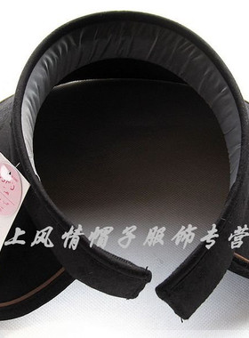 遮阳帽女士韩版空顶发夹帽