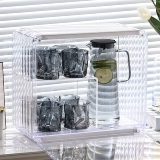 Комплект для домашнего использования, чайная чашка, стеклянный чайный сервиз для гостиной