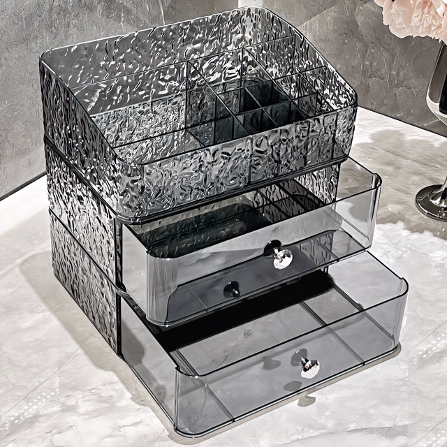 BSD acrylic transparent cosmetic storage rack