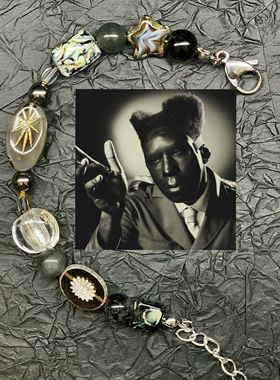 YvetteStudio原创设计进口捷克琉璃Tyler新专辑手链 chromakopia