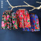 ຜ້າຝ້າຍ floral ກາງ rise ແລະ fabric floral ໄຫມ