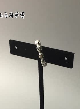 托马斯萨博925银朋克风情侣戒指