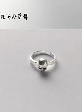 朋克个性泰银开口戒指食指环潮人925纯银男女复古礼物 托马斯萨博