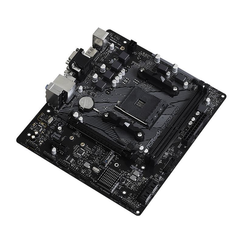 AMD锐龙R5 4500 5500 5600G搭华擎B450M B550M电脑主板CPU套装 - 图2