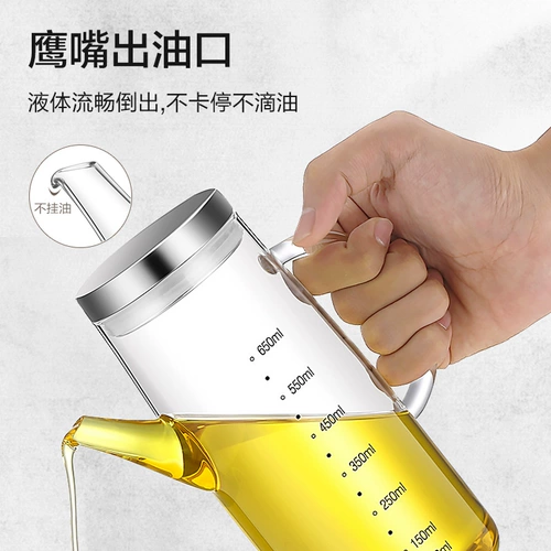 Утечка стеклянного масляного кастрюля хаобанг -На кухнях с жилищностью на кухнях домашний артефакт европейский стиль соевый соус уксус 壶 超 油 油 油 油 油 油 油 油 油 油 油 油 油 油