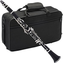 New 17 key drop B-tone black pipe clarinet instrument gum wood Double diatics examination examination