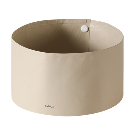 户外露营钓鱼可折叠水盆洗菜洗脸盆旅行便携式泡脚桶洗衣盆大容量