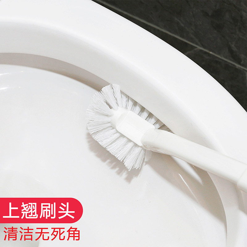 Long handle toilet brush soft bristle toilet cleaning brush