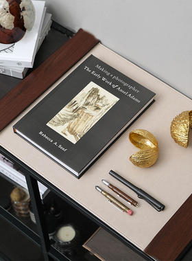 简约书桌皮写字垫子办公桌垫样板间售楼处酒店书房软装饰品摆件