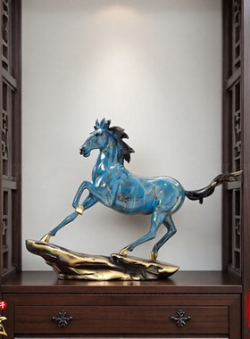 马到成功办公室摆件开业礼物