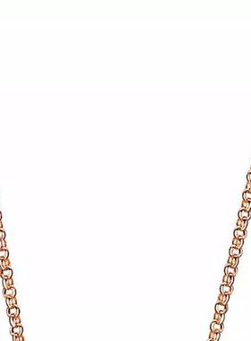 宝格丽BVLGARI女士代购美国经典357255项链吊坠锁骨链弹簧小蛮腰