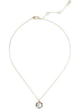 代购kate spade NEW YORK女士珍珠吊坠项链优雅精致时尚点缀