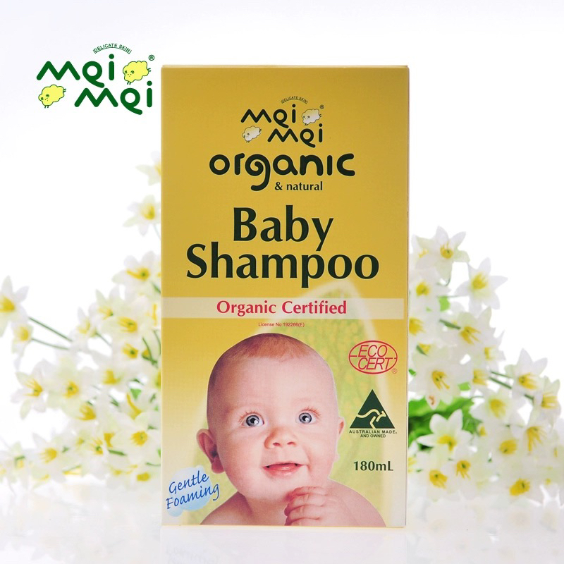 进口澳洲咪咪三代全有机儿童宝宝婴儿洗发水洗头露温和25.2月到期