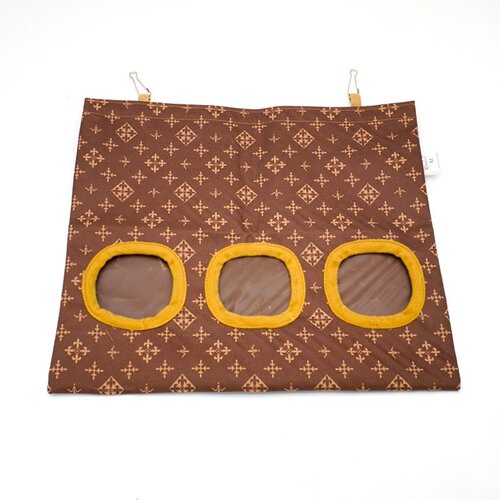 兔子草袋防浪费悬挂式吃草神器小仓鼠荷兰猪干草喂食器豚鼠食草架 - 图3