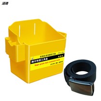 Plastic Woodworking Nail Box Worksite Nail Barrel Pocket Portable Tool Case Bigg Multifunction Thickening Nail Pocket Waist Box