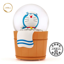 JARLL Zaners joint Doraemon A dream bubble spa water crystal ball music box eight-tone box Childrens Day Gift