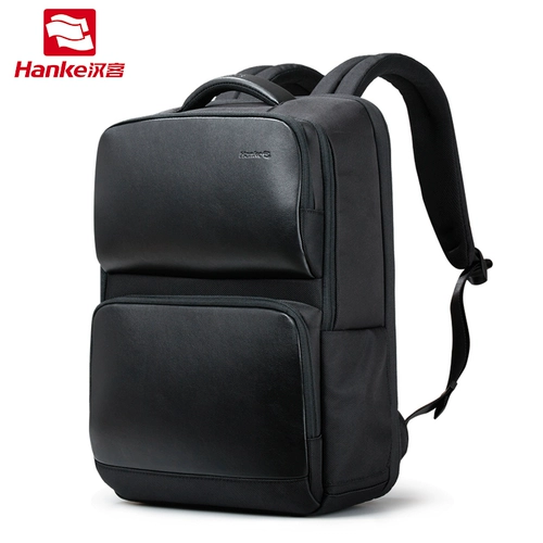 汉客 Вместительный и большой школьный рюкзак, ноутбук, водоотталкивающая универсальная сумка, 15.6 дюймов