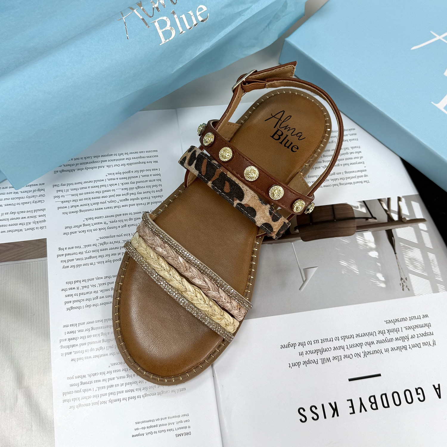 期待假日~踩S感外贸复古一字带沙滩罗马凉鞋女古风舒适大码女鞋,淘宝优惠券,粉丝福利购,淘宝优惠卷