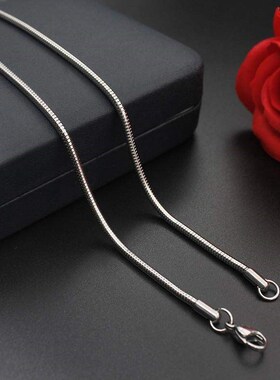 Stainless steel round snake chain snake bone necklace蛇骨链