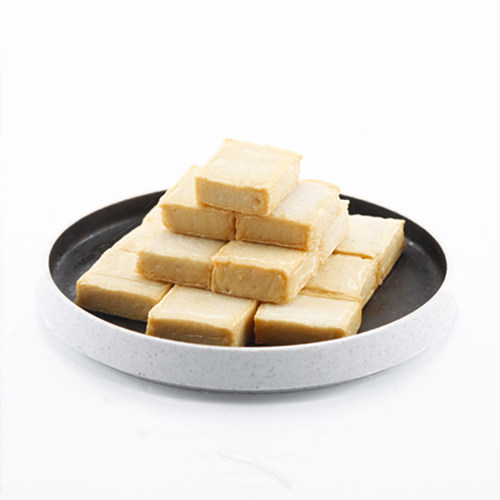 黄金鱼豆腐1斤/5斤装冷冻食品火锅烧烤料花枝丸海鲜鱼饼厂家批发 - 图3