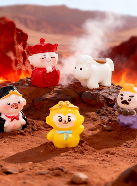 西游记西天取经小摆件玩偶全套沙僧孙悟空唐僧猪八戒白龙马模型