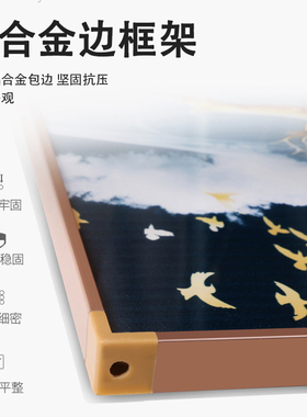 康尼丝万年历挂钟夜光
