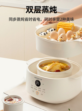 九阳电炖锅家用陶瓷煲汤锅(五胆)