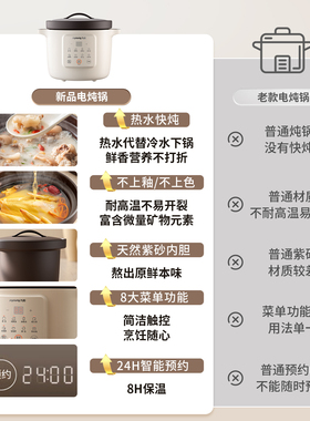 九阳电炖锅煲汤炖汤家用煮粥神器